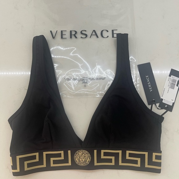 VERSACE GRECA BORDER BRALETTE
Size 3 - Picture 6 of 10